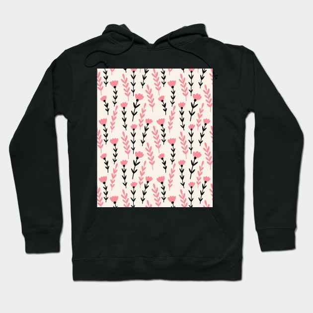 Flowers and leaves 3 Hoodie by SkyisBright